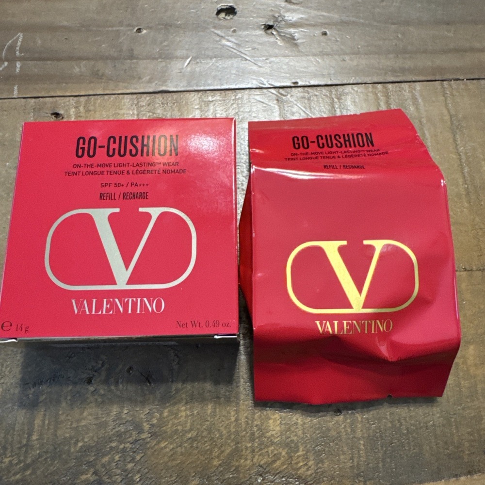 Valentino Go Cushion Foundation LN3 SPF50 Refill 14g MSRP $45 | NIB